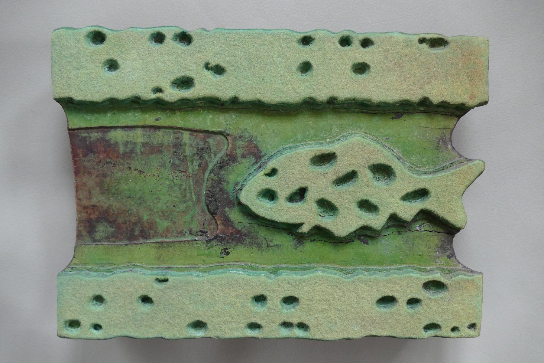 Tutte le decorazioni: Stoffdruck Model - Fisch – Usato da Ennenda venduto da maro09