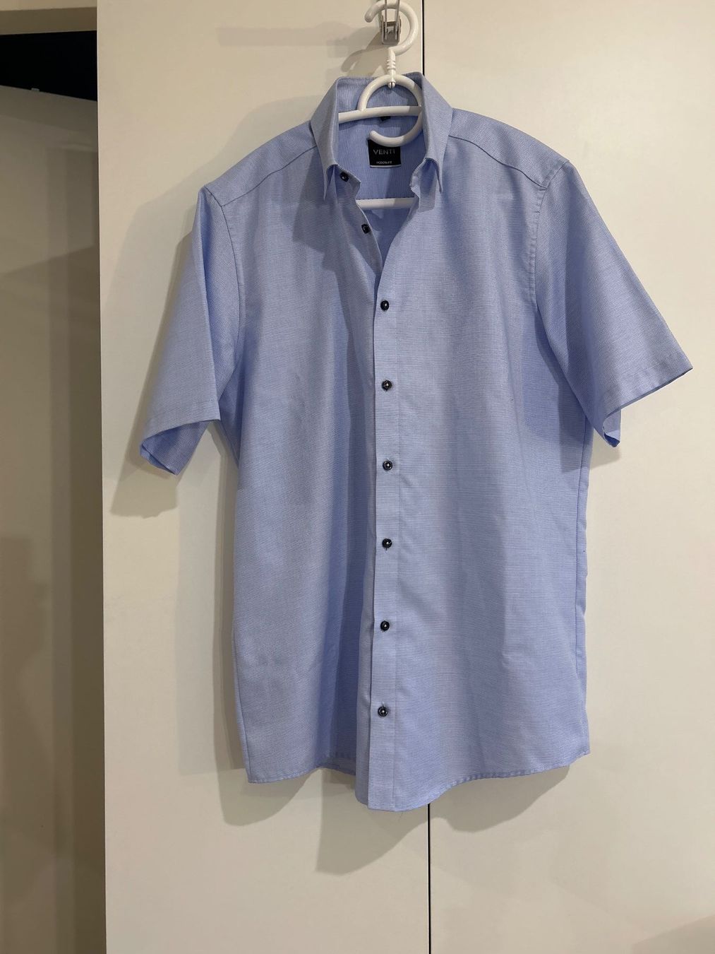 Camicie: Kurzarmhemd hellblau von Venti Modern Fit Gr. 39 / M – Usato da Brunnen venduto da Nala2929 1