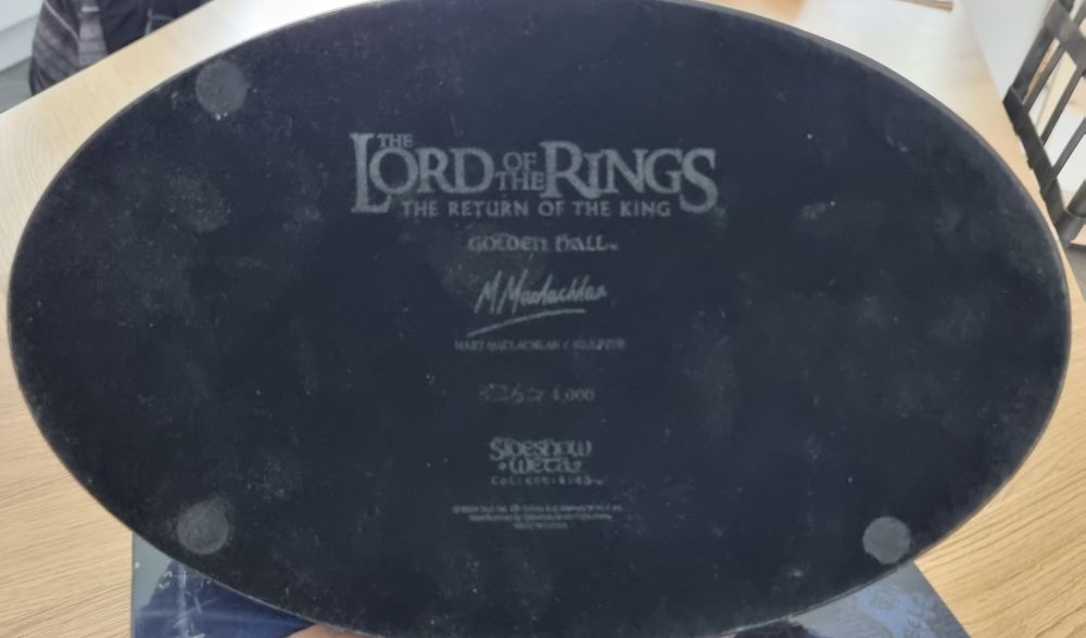 Golden Hall - Sideshow Weta statue LOTR / SDA / The Hobbit