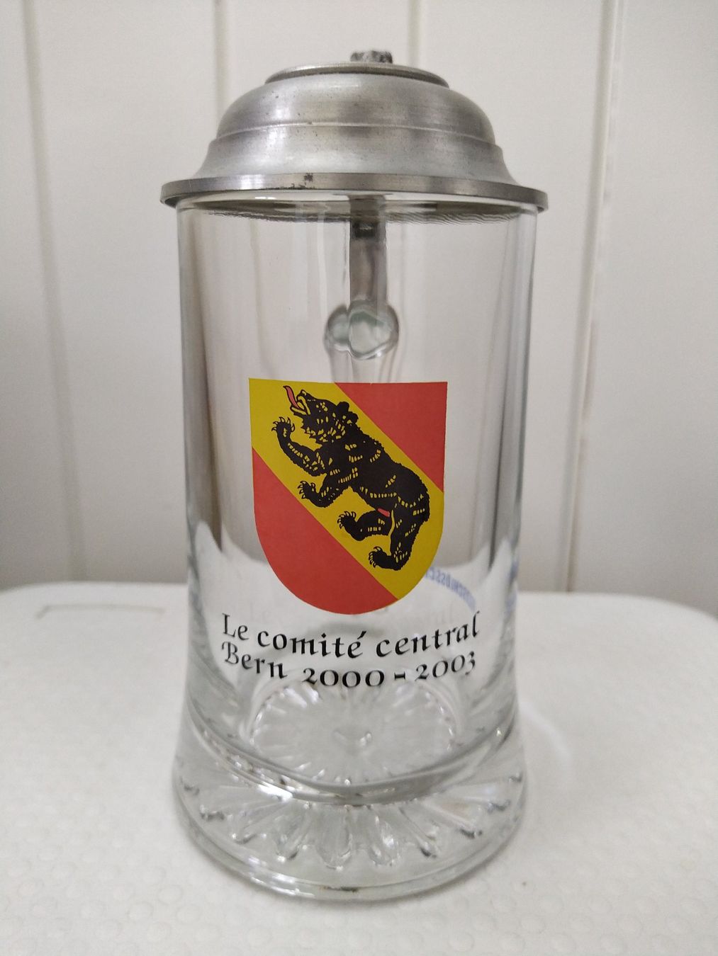 Feldschlösschen Verres: Chope à bière Feldschösschen commémorative – D'occasion à Le Mont-sur-Lausanne par Atelier_Rezart 1