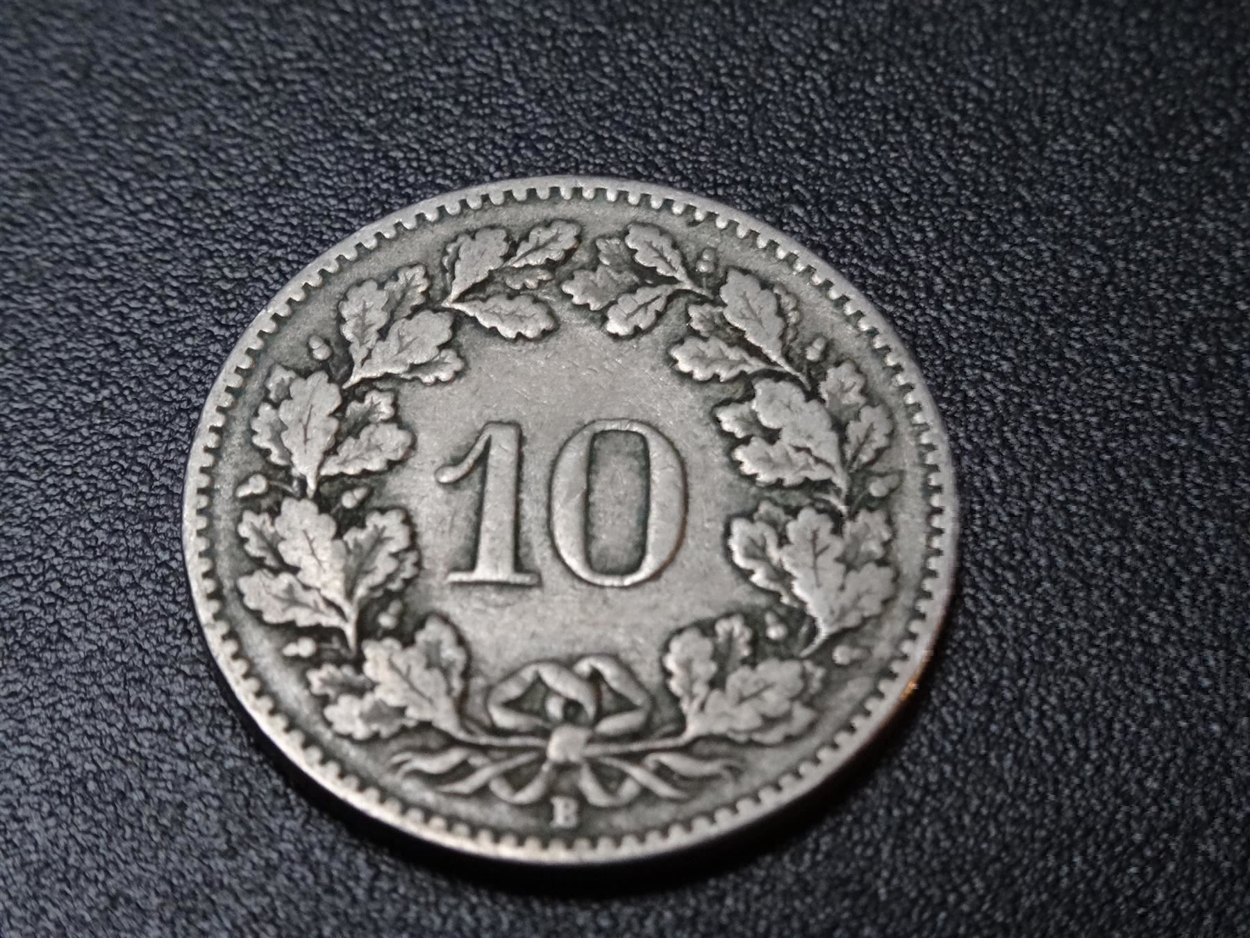 Alle Münzen: Schöner 10 Rp. 1914 ab Fr. 2.-- – Gebraucht aus Lupfig von JUTA09 1