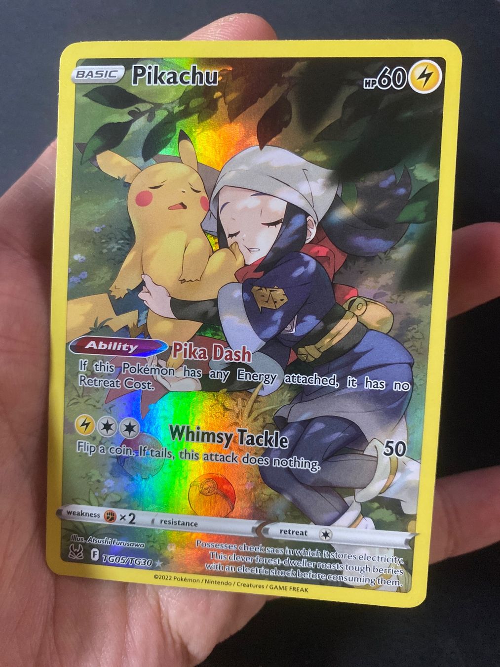 Pokémon Sammelbilder & Trading cards: Pikachu TG05 - Illustration Rare - Lost Origin - EN – Neu (gemäss Beschreibung) aus Hausen AG von Shrade 3
