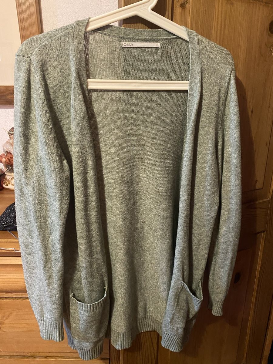 Only Gilet & Giacche senza maniche: Cardigan vert clair pastel, marque ONLY, taille S – Usato da Epagny venduto da nie_n5yb