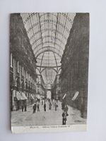 Postkarte Milano Galleria Vittorio Emanuele II alt 1910