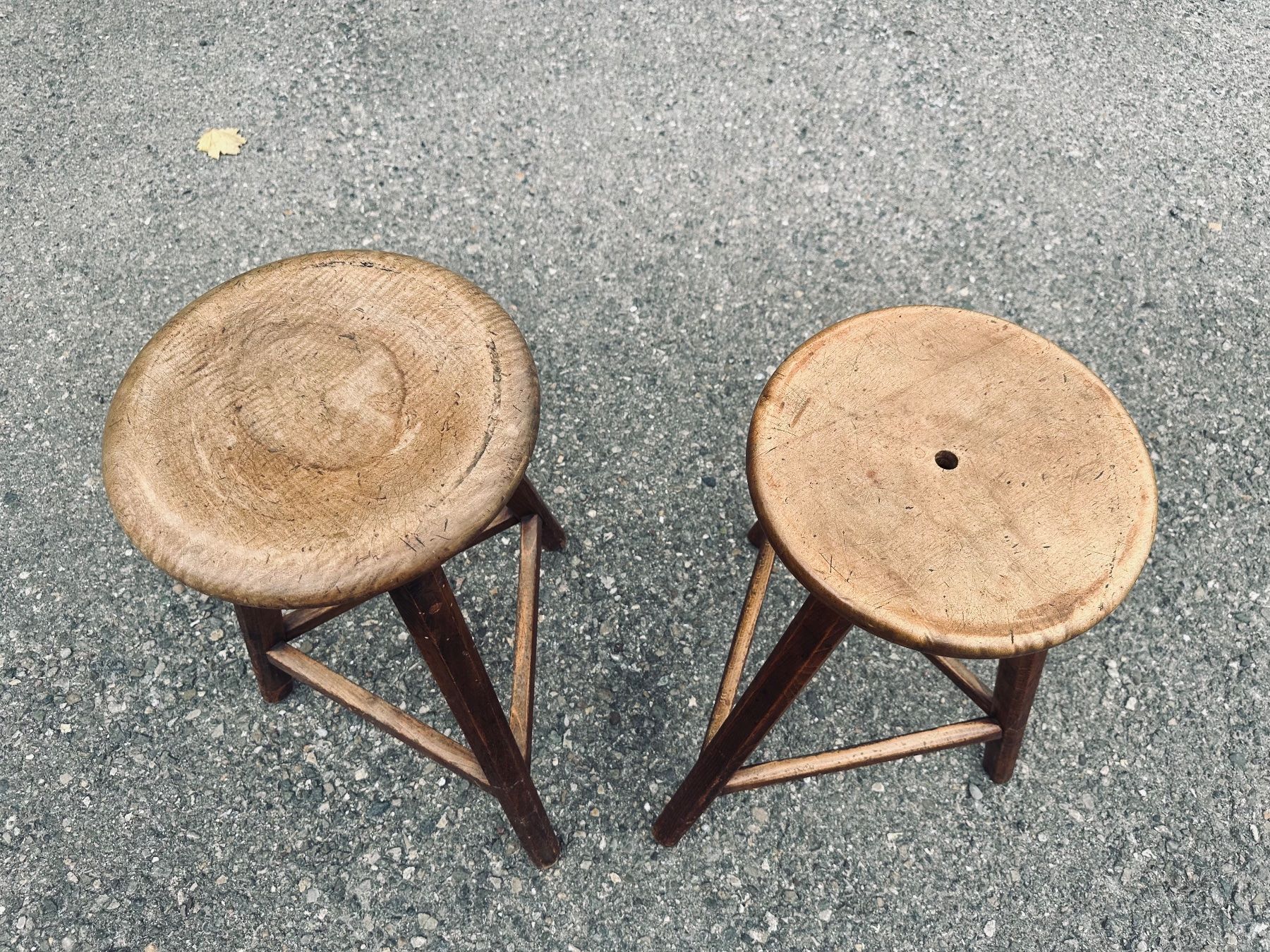 Hocker: Barhocker Holz Set 2 Stühle – Gebraucht aus Otelfingen von Yossi-68 1