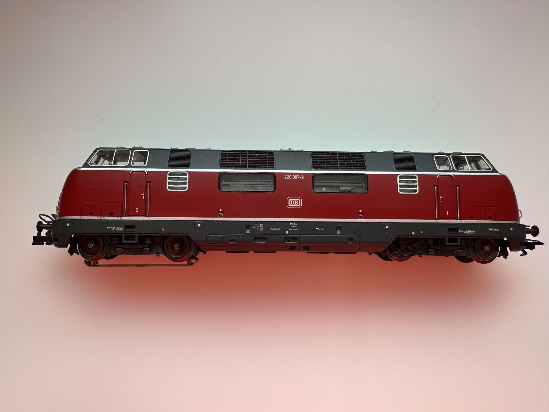 Märklin Modellini di ferrovie: Märklin 3380 BR220 in H0 – Nuovo (secondo la descrizione) da Schaffhausen venduto da Danilo-86 7