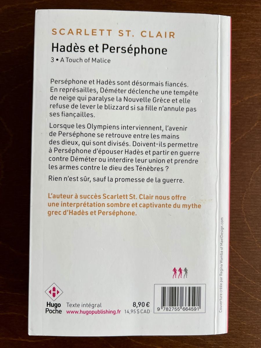 Libri: Hadès et Perséphone Scarlett St. Clair – Usato da Renan BE venduto da Mme_balec 6