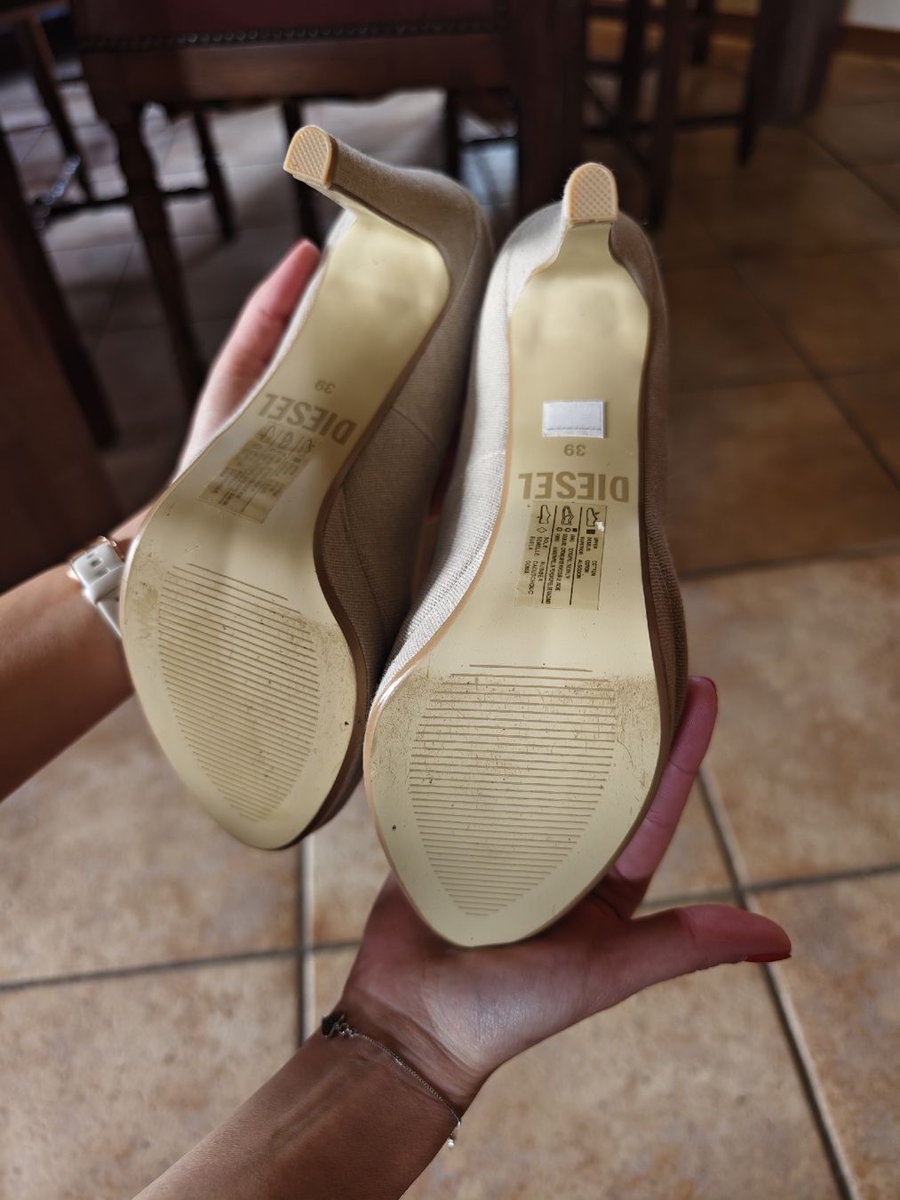 Diesel Damenschuhe: Escarpins en toile Diesel – Neu (gemäss Beschreibung) aus Le Séchey von camg202 2