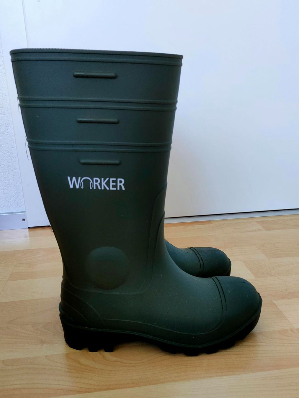 Landi Worker Sicherheits-Gummistiefel Stahlkappen, 38 (Neu