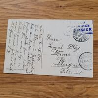 Carte Postale AK Militär Colombier 1912 Pleine Delémont