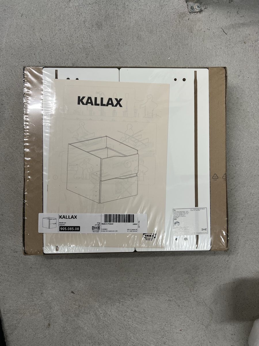 Scaffali: Kallax drawer white – Nuovo e nell'imballaggio originale da Zürich venduto da nor_cbm9