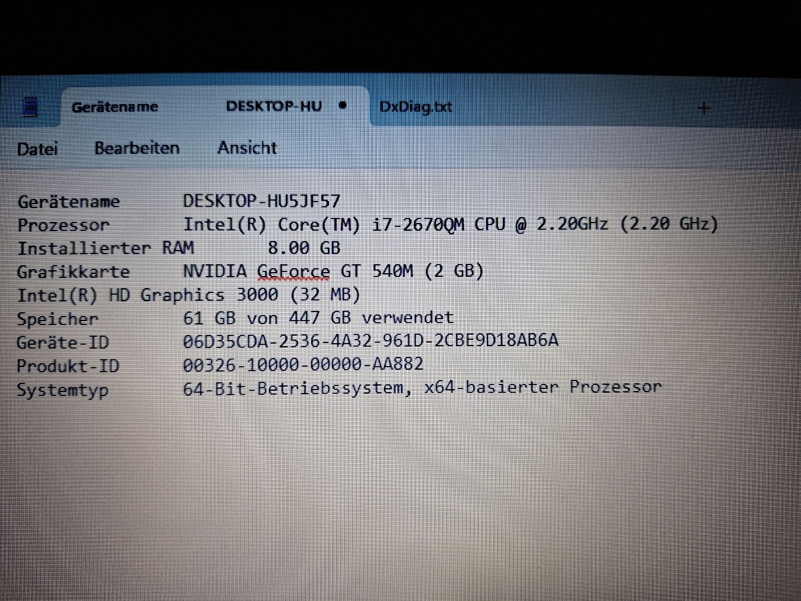 Samsung Notebook: SAMSUNG Notebook NP-RF511-S03CH – Usato da Horw venduto da Supervannie 4