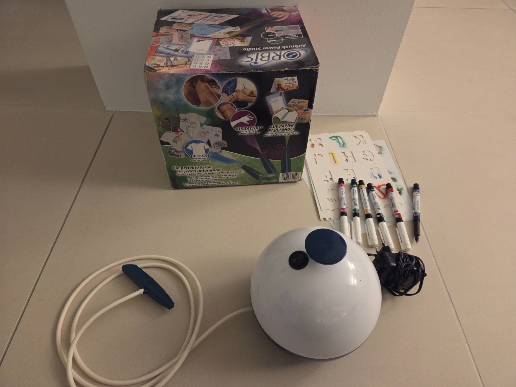 Spielzeuge: ORBIS-AIRBUSH POWER STUDIO – Gebraucht aus Kloten von Senolf 1