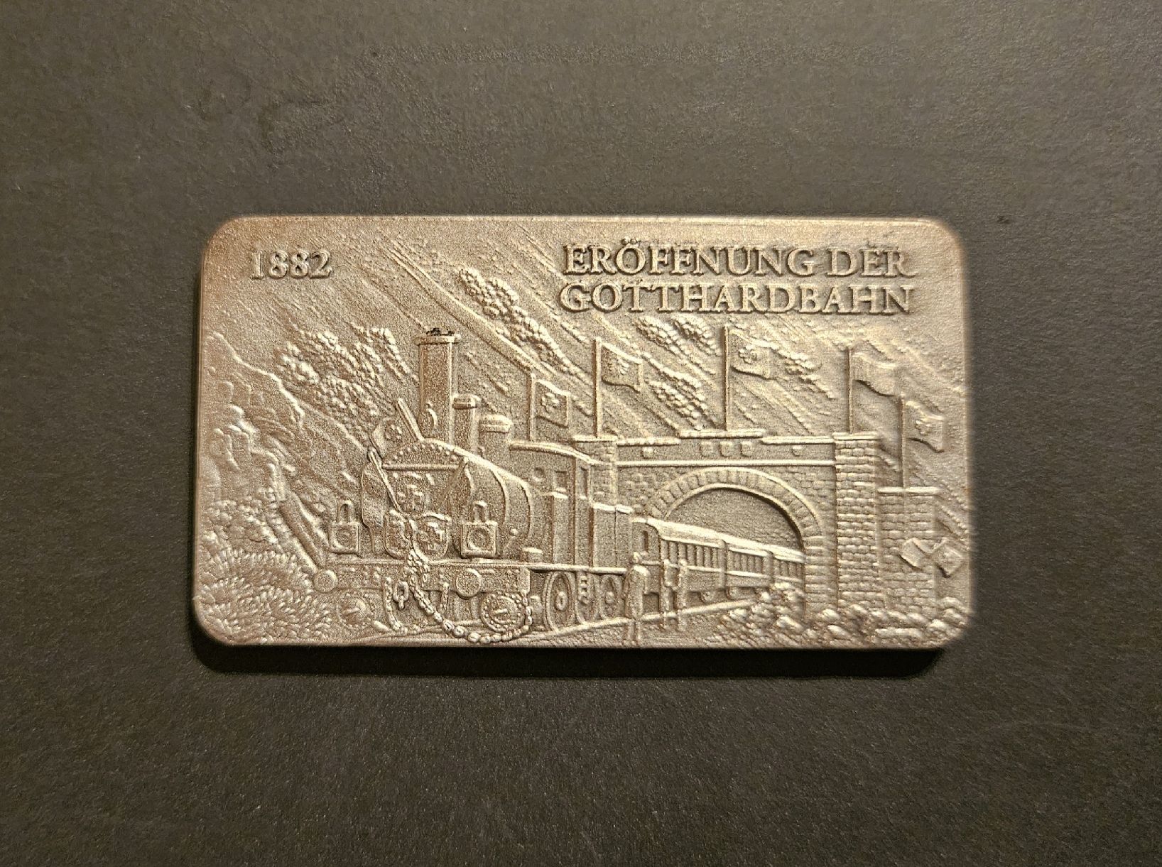 Metalli preziosi: Silberunze 150 Jahre Schweizer Eisenbahn – Usato da Winterthur venduto da ManuM88