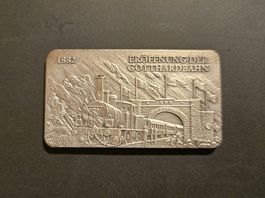 Silberunze 150 Jahre Schweizer Eisenbahn
