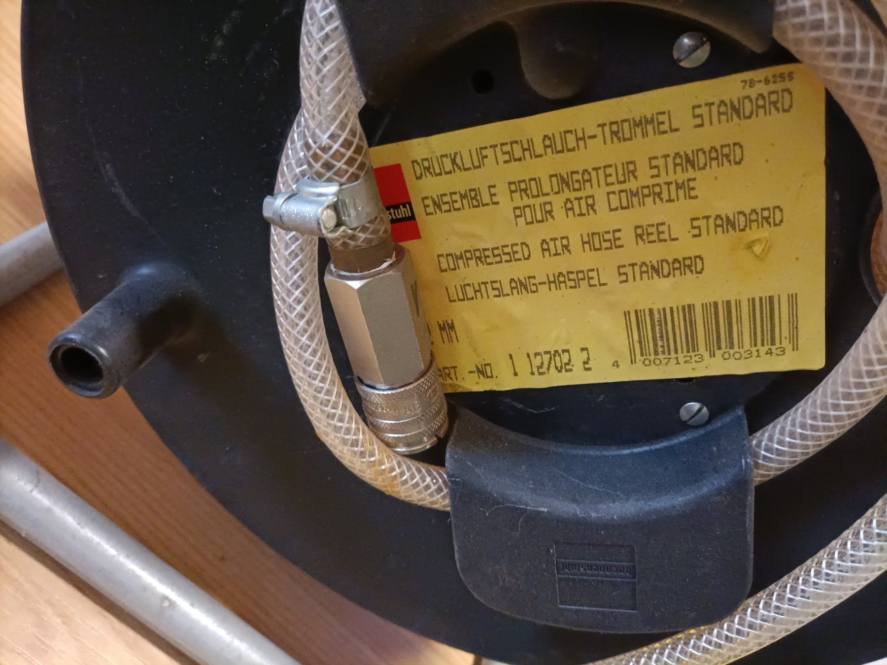 Rohre & Schläuche: Druckluftschlauch-Trommel Standard gebraucht – Gebraucht aus Schöftland von Snacketti7 1