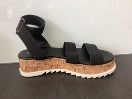 PUBLIC DESIRE Sandalen/Schuhe Gr.38 schwarz NEU Knöchel