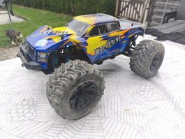 HSP Wolverine Pro+ 1/10 Monstertruck Blau 4WD Brushless 1/10