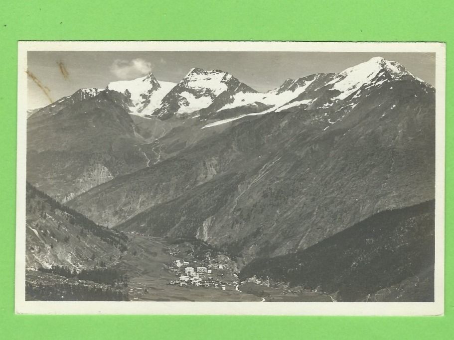 Cartoline postali: Saas-Fee, Fletschhorn, Weissmies – Nuovo (secondo la descrizione) da Zürich venduto da t24_de