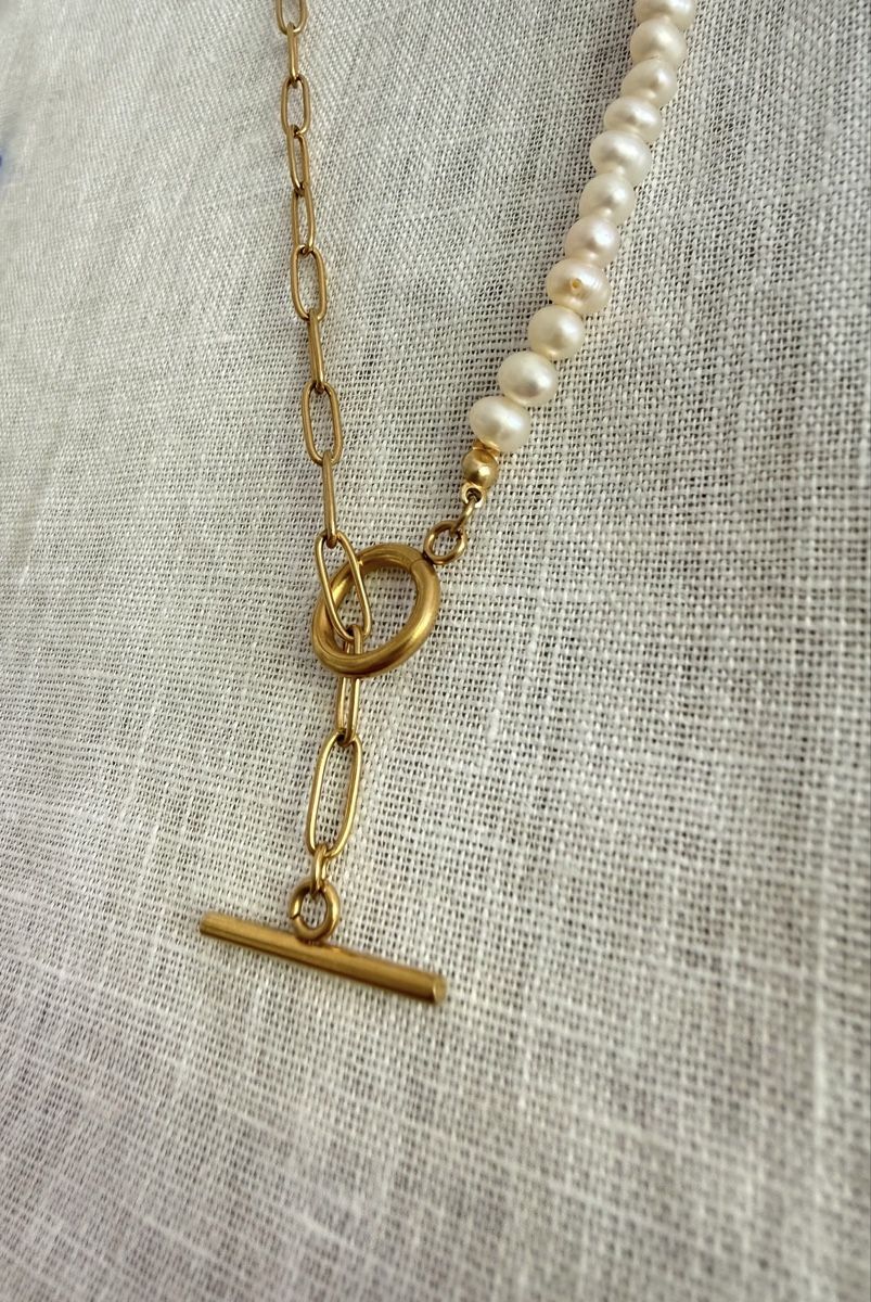 Catenine: PERLENKETTENGLIED- TOGGLE-COLLIER – Nuovo (secondo la descrizione) da Stäfa venduto da prelovedarchive