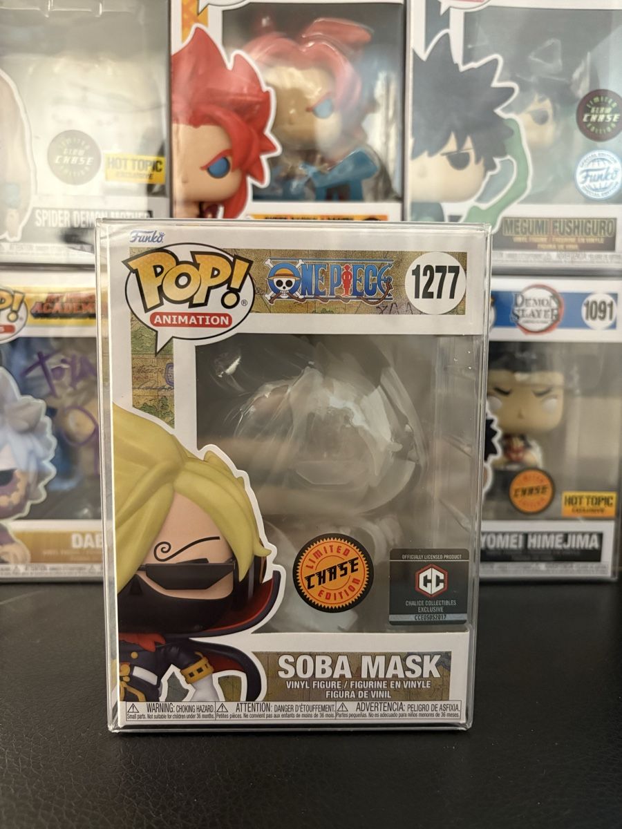 Funko Statuette: Funko Pop ! Soba Mask One Piece – Nuovo e nell'imballaggio originale da Alpnach Dorf venduto da Walsche