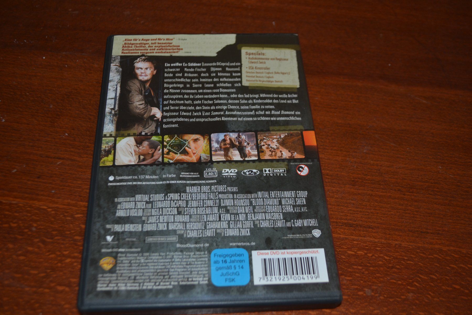 Tutti i DVDs: Blood Diamond – Usato da Laupen ZH venduto da chefdom 1