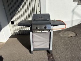 FUST Primotecq Gasgrill 2 Brenner Mit Seitenablagen BBQ