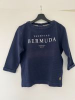 Pull 100% coton navy blue