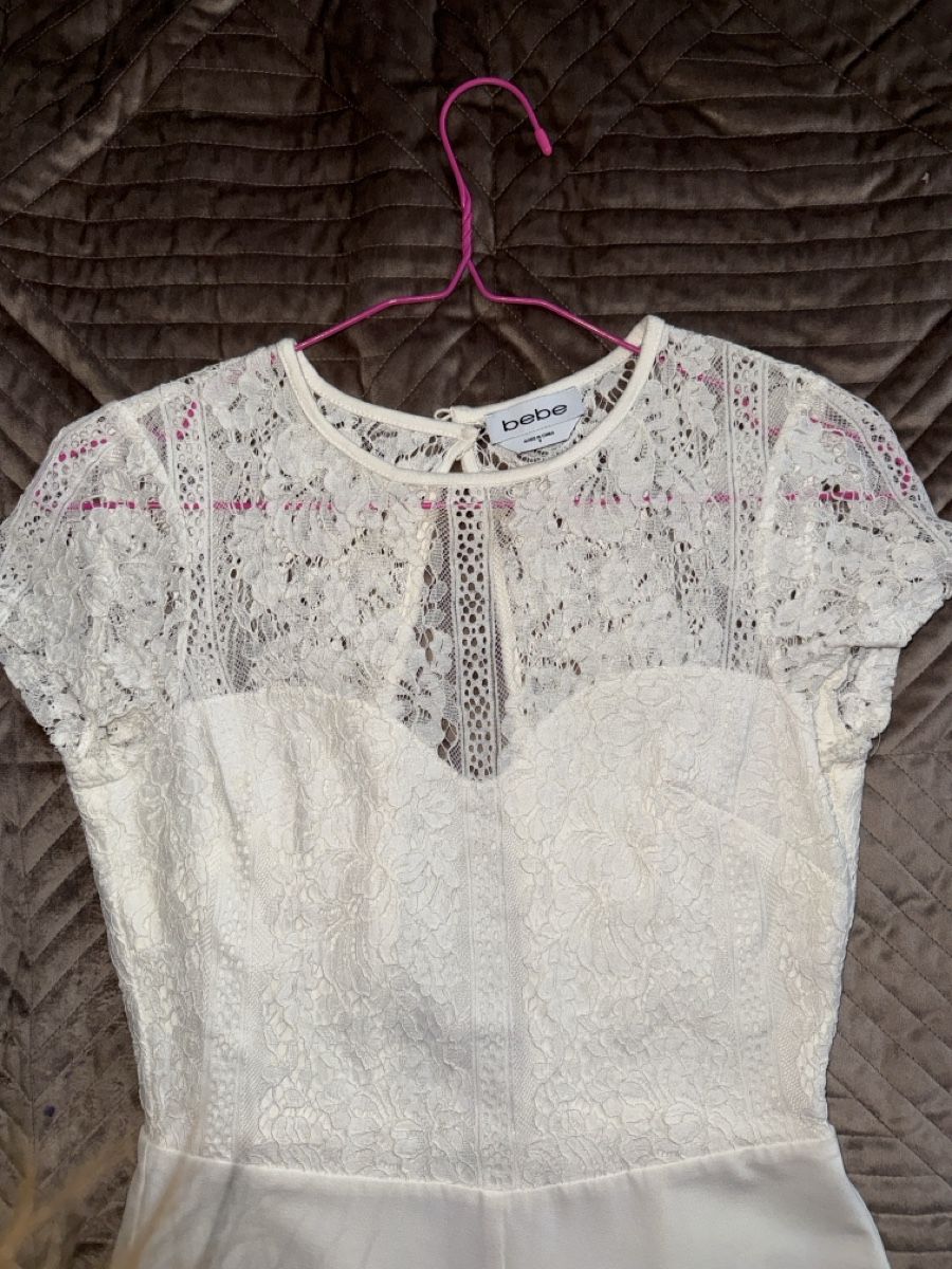 Tute: Tuta intera Bebe bianca con inserti in pizzo elegante – Usato da Kriens venduto da viv_dm87 3