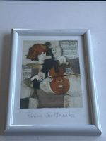 Bild Rosina Wachtmeister mit Cello gerahmt (I15)