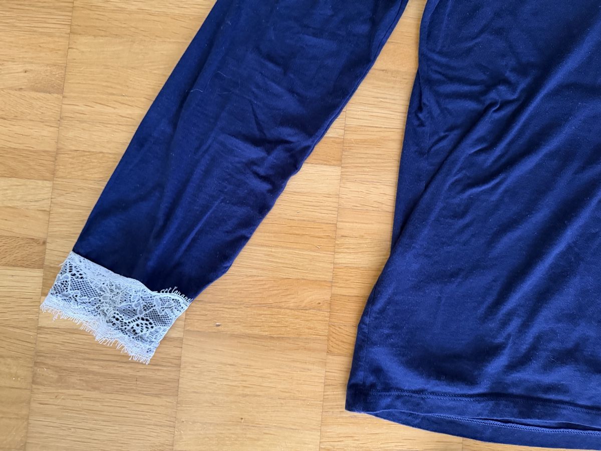 Negligees & Pigiami: Schlafanzug Gr. S/M Philippe Matignon dunkelblau – Usato da Jona venduto da Good_luck_ 5