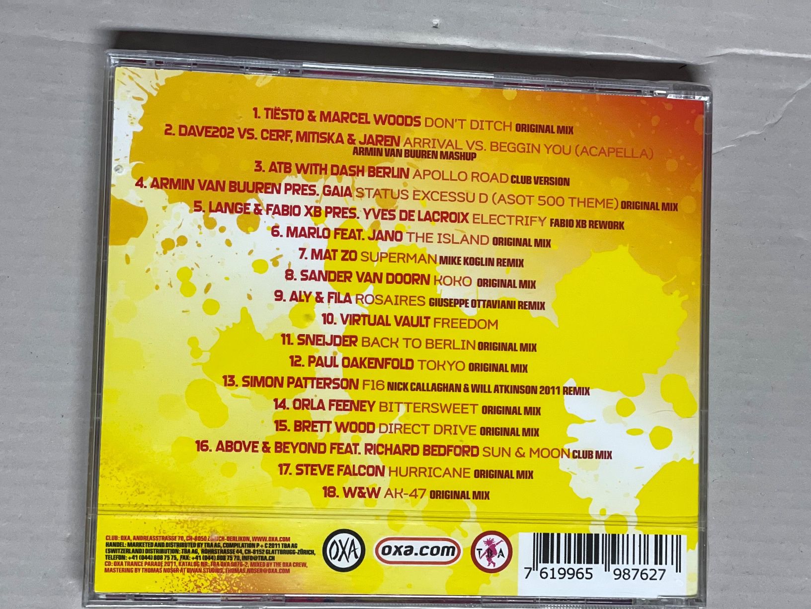 CD: OXA – Nuovo e nell'imballaggio originale da Muri b. Bern venduto da AdidasCollector 1