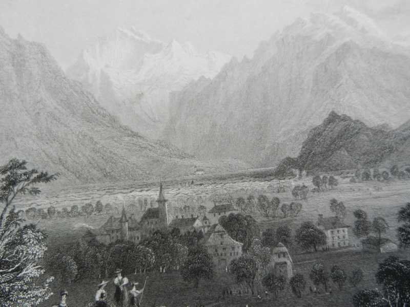 Gravures: Interlaken von Bartlett – D'occasion à Risch par Rischli15 2