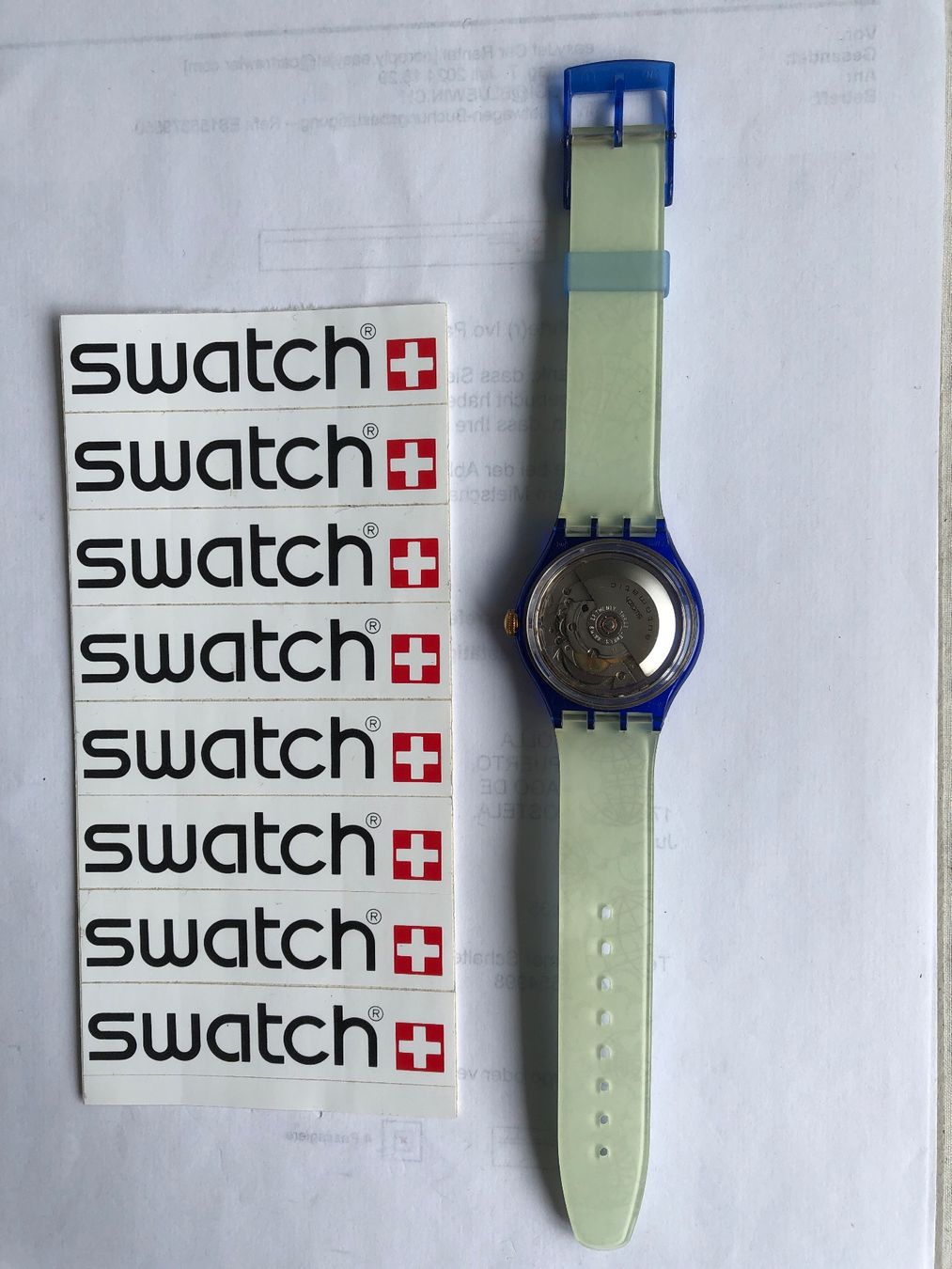 Swatch Orologi: Swatch AUTOMATIC MAPPAMONDO von1993 – Nuovo (secondo la descrizione) da Biel/Bienne venduto da winnertaco 2