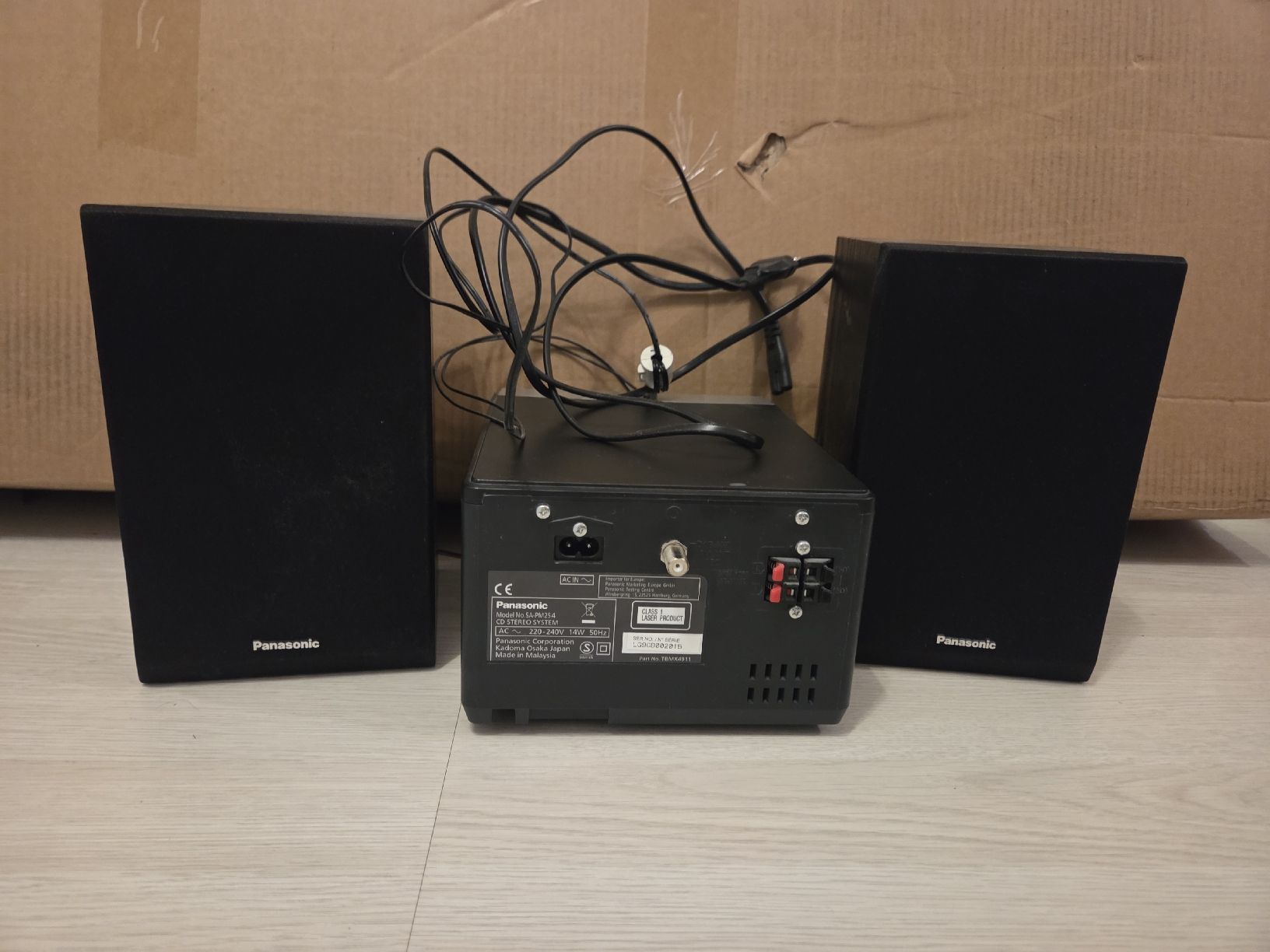 Panasonic Sistemi audio & multimediali: Panasonic SA-PM254 Soundanlage Bluetooth – Usato da Russikon venduto da Bonofox 1
