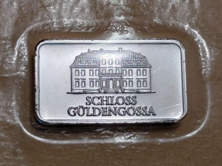 Metalli preziosi: 5 Gramm Geiger Silberbarren 999.0 – Usato da Buchs SG venduto da numispatica 1