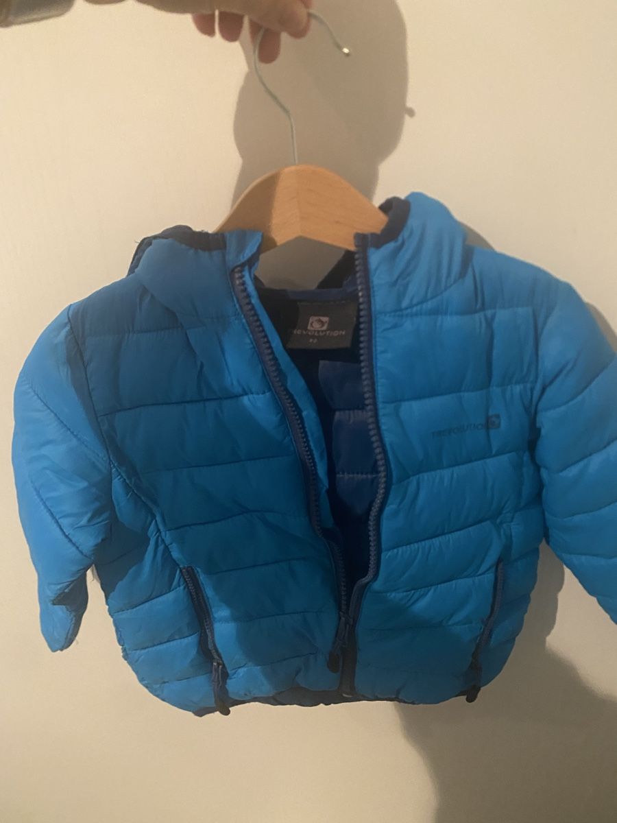 Jacken: Kinder Steppjacke blau Grösse 92 – Gebraucht aus Alberswil von PAMA1901
