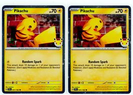 2 x Pikachu 51 (2026 Pokémon Day)