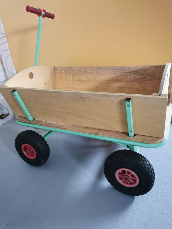 Bollerwagen Holz Kaufen auf Ricardo
