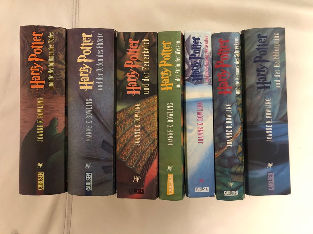7 x Bucher Harry Potter Kaufen auf Ricardo