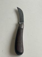 Taschenmesser Holzgriff gebogen Klinge gestempelt "LIEB(S18)