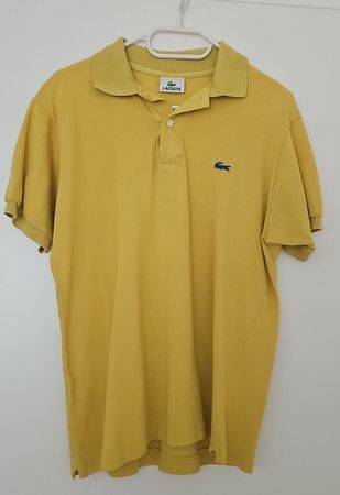 Lacoste Classic Herren Poloshirt (Gelb) Grösse 5 / L