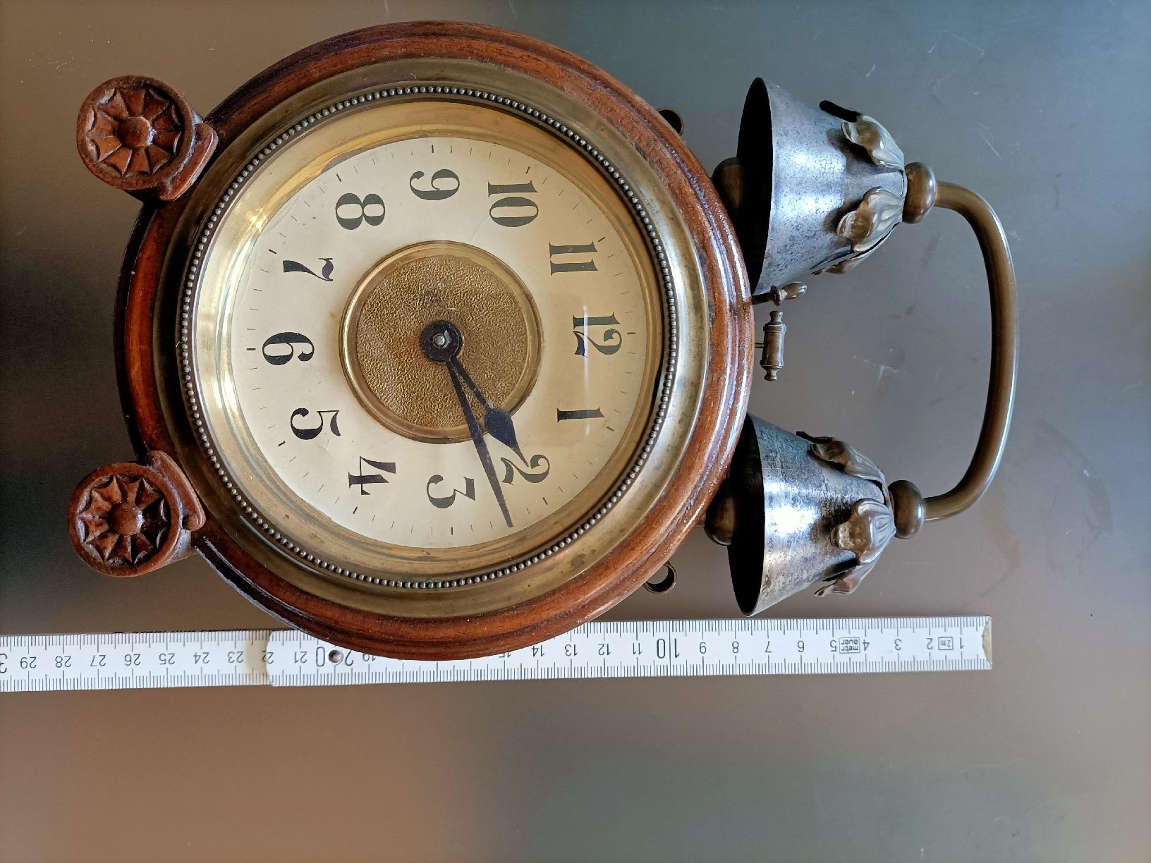 Sveglie: 100 Jähriger Wecker aus Holz – Usato da Stansstad venduto da Falcon-Crest 4