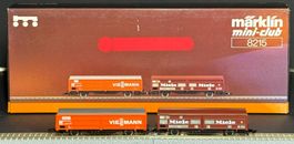 Märklin 8215 mini-club Spur Z Schiebewandwagen-Set