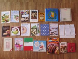 Kochbücher Konvolut - Dr. Oetker  - 100 Jahre Eier Lüchinger