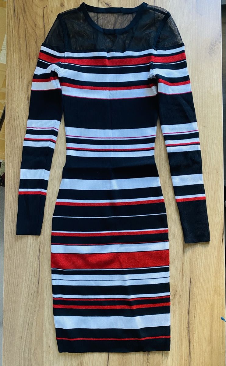 Desigual Vestiti: Robe rayée Desigual – Nuovo (secondo la descrizione) da Chézard-St-Martin venduto da monster2525 2