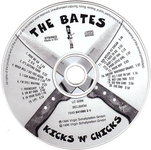 CDs: The Bates – Kicks 'N' Chicks - Vergriffen! - c – Gebraucht aus Brittnau von Zibu 2