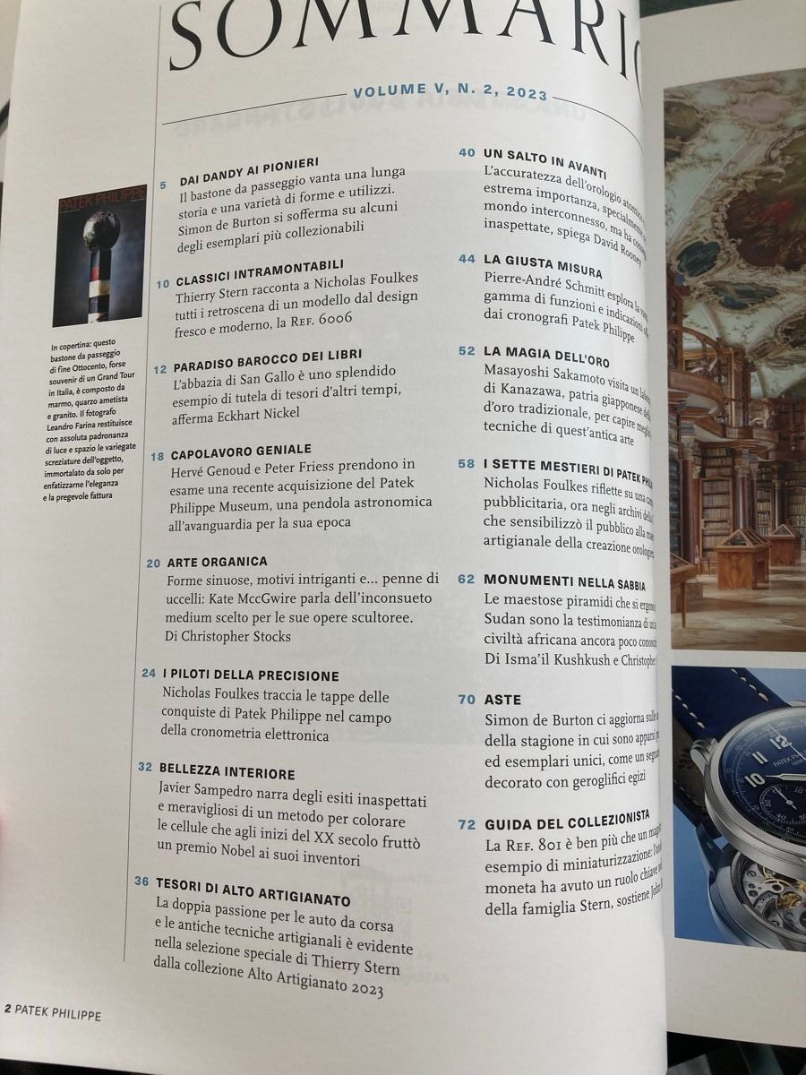 Riviste & Magazine: Patek Philippe - La Rivista Internazionale, Volume V. 49 – Nuovo e nell'imballaggio originale da Zürich venduto da einefreude 7