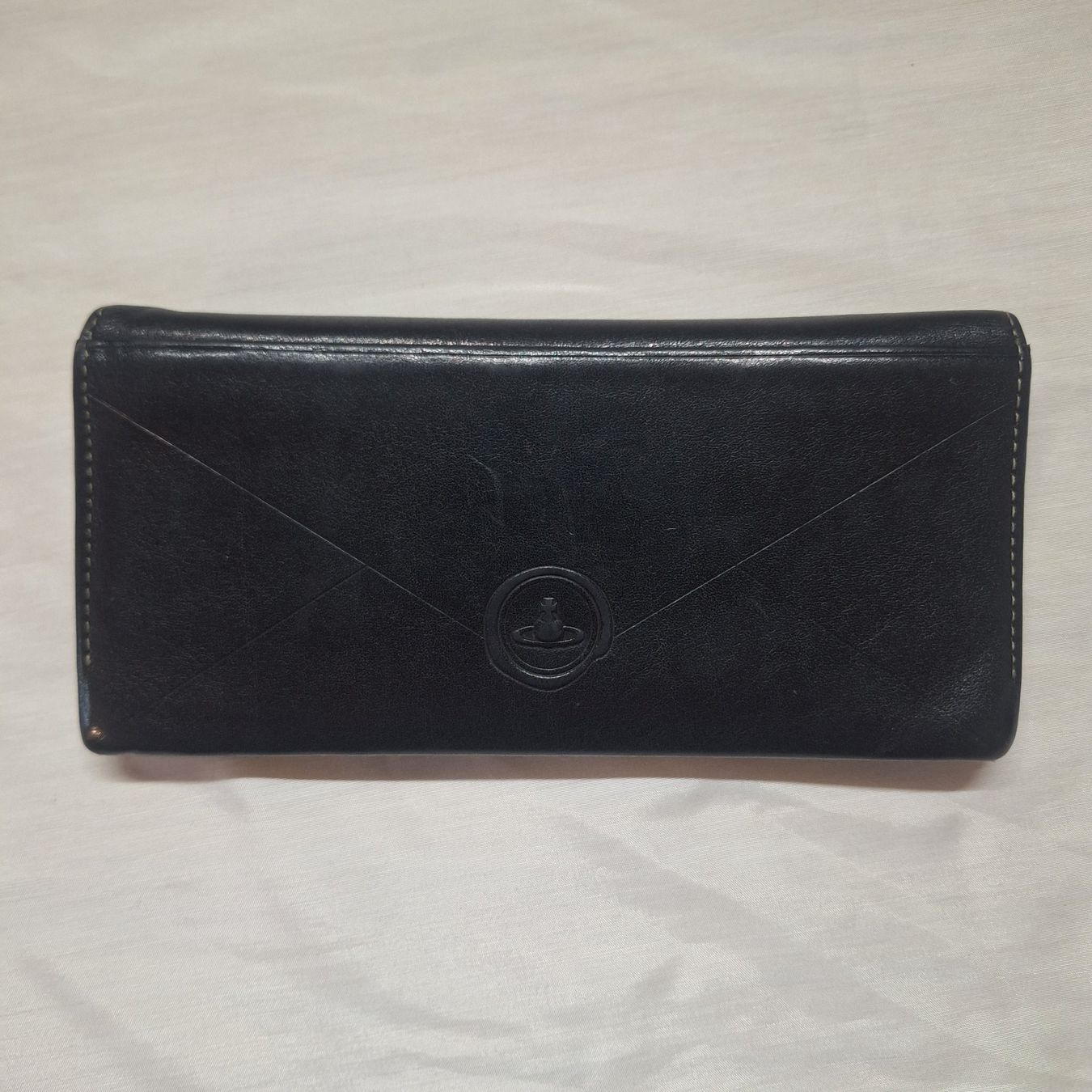 Portamonete: Vivienne Westwood Envelope Long Wallet Schwarz – Usato da Kilchberg ZH venduto da mrmame 1