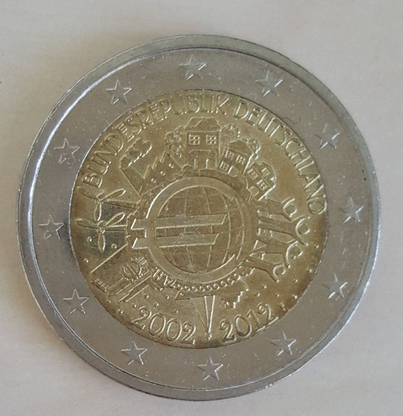 Tutti le monete: Sondermünze: 2012 Euro Bargeld – Usato da Leimbach TG venduto da manu-tg